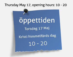 Kristi himmelfärds dag öppettider