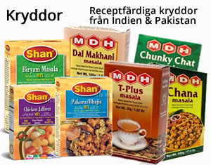 Indiska och pakistanska kryddor