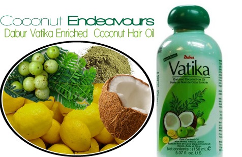 Dabur Vatika Enrihed Coconut Hair oil