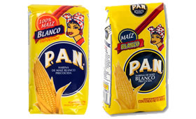 Pan Harina de Maiz Blanco