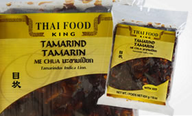 Tamarind med kärnor