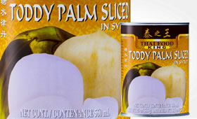 Toddy Palm strimlad i syrup 