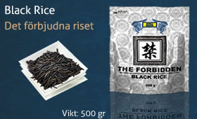 Black rice - Svart ris